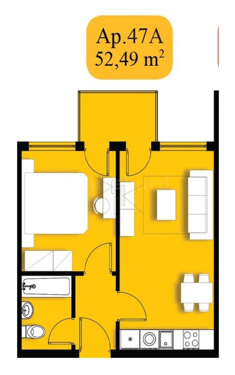 Продава 2-СТАЕН, гр. Свети Влас, област Бургас, снимка 2 - Апартаменти - 53119821