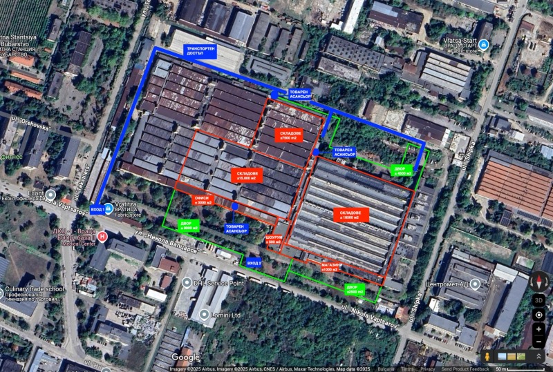 Продава СКЛАД, гр. София, Военна рампа, снимка 1 - Складове - 49204906