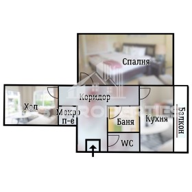 Продава  2-стаен, град София