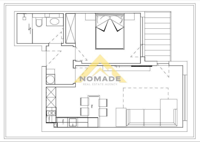 Til salgs  1 soverom Plovdiv , Jusjen , 76 kvm | 30724746 - bilde [2]