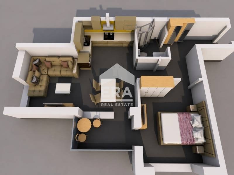 Продава 2-СТАЕН, гр. Търговище, Боровец, снимка 16 - Апартаменти - 54695808