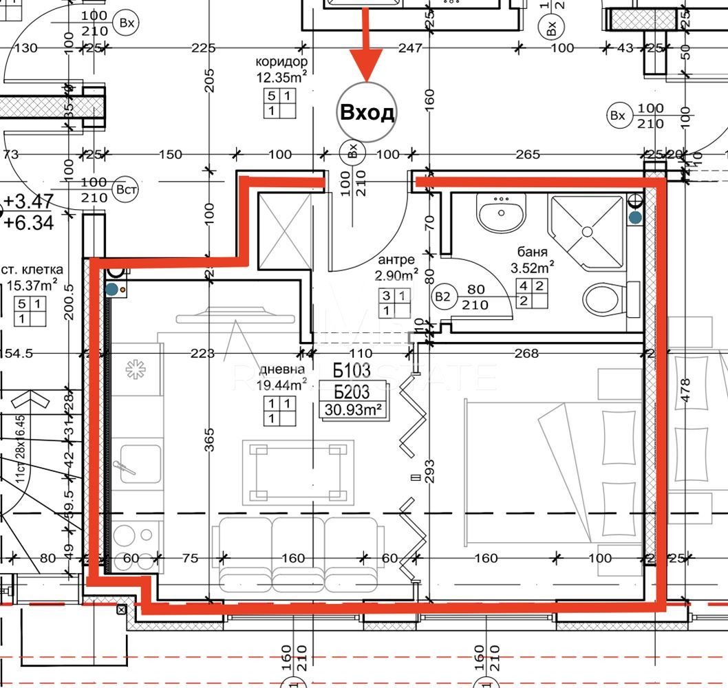 Продава 1-СТАЕН, гр. София, Малинова долина, снимка 2 - Апартаменти - 54041807