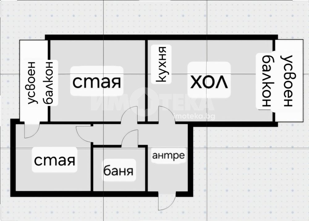 Продава 3-СТАЕН, гр. София, Света Троица, снимка 4 - Апартаменти - 54686161