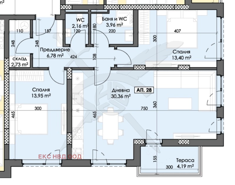 Продава 3-СТАЕН, гр. Пловдив, Тракия, снимка 4 - Апартаменти - 52667467