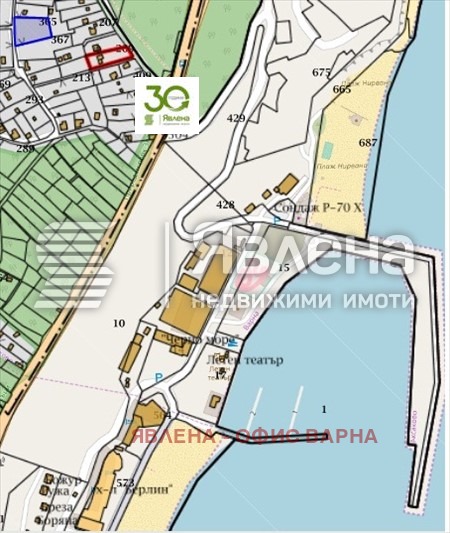 For Sale  Plot Varna , k.k. Zlatni pyasatsi , 1246 sq.m | 93804817