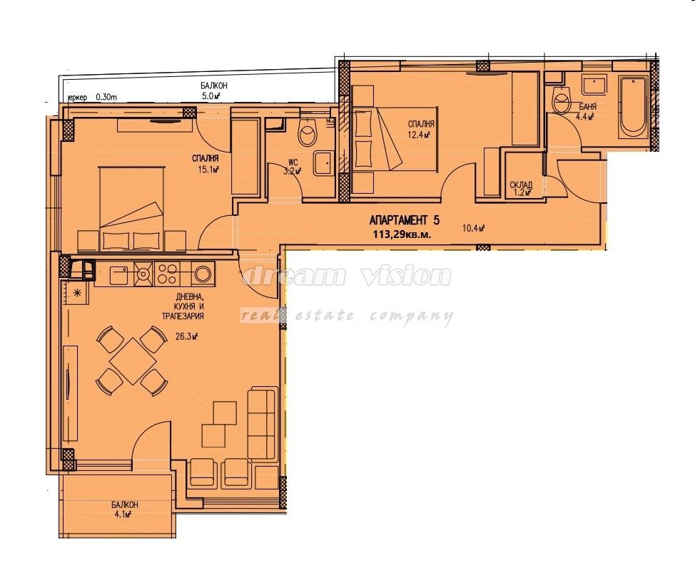Продава 3-СТАЕН, гр. София, Люлин - център, снимка 2 - Апартаменти - 56128741