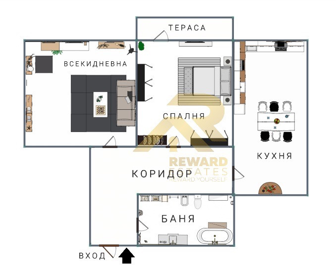 À vendre  1 chambre Sofia , Podouyane , 74 m² | 31751034 - image [9]