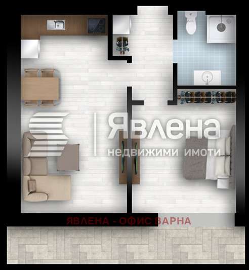 Продава 2-СТАЕН, гр. Варна, к.к. Св.Св. Константин и Елена, снимка 2 - Апартаменти - 54459367