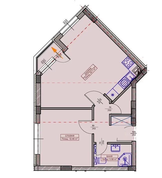 Продава 2-СТАЕН, гр. Варна, Възраждане 1, снимка 2 - Апартаменти - 54959669