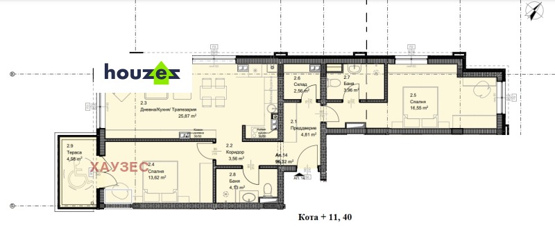 Продава  3-стаен град София , Овча купел , 115 кв.м | 56021866