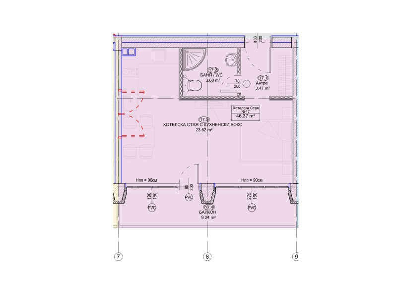 Продава 1-СТАЕН, гр. Русе, Здравец Изток, снимка 1 - Aпартаменти - 48318319