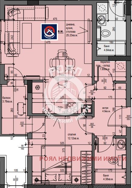 Продава 2-СТАЕН, гр. Пловдив, Христо Смирненски, снимка 12 - Aпартаменти - 49366034