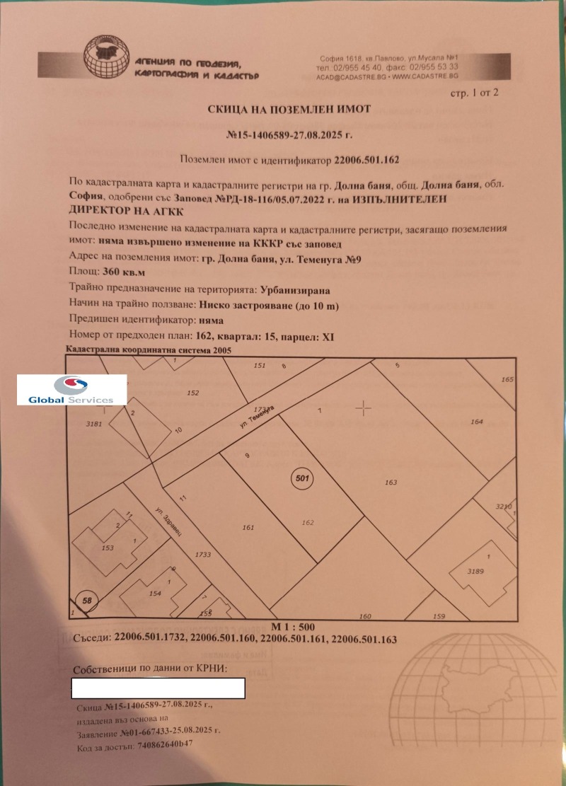 Продава ПАРЦЕЛ, гр. Долна баня, област София област, снимка 9 - Парцели - 52706834