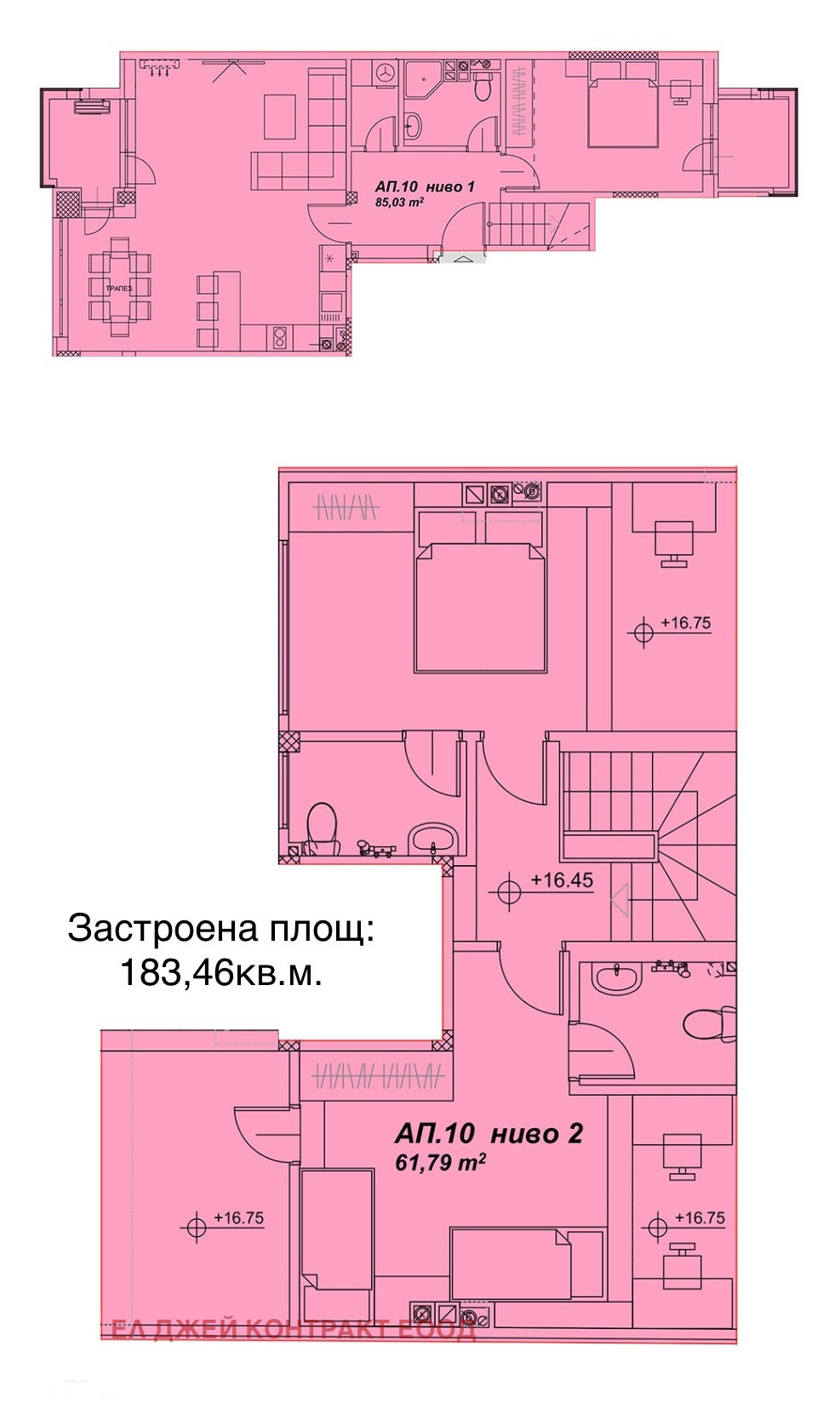 Продава МЕЗОНЕТ, гр. София, Център, снимка 2 - Апартаменти - 42992794