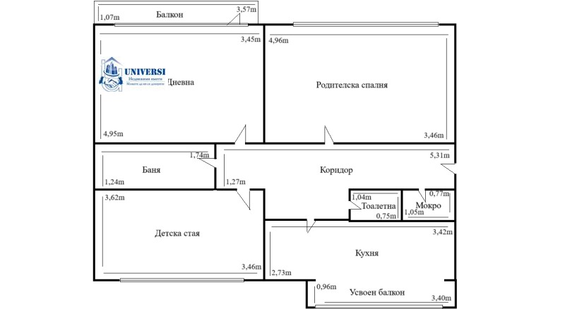 Продава 3-СТАЕН, гр. София, Младост 1, снимка 15 - Aпартаменти - 49633044