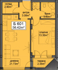 Продава  2-стаен град София , Левски Г , 66 кв.м | 95715925 - изображение [2]