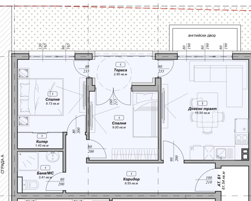 Продава 3-СТАЕН в град Варна, м-т Пчелина - 71 кв.м / 99 890 € » 195 367.86 лв., ИМОТИ ПРЕМИЕР