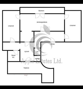 3 bedroom Tsentar, Sofia