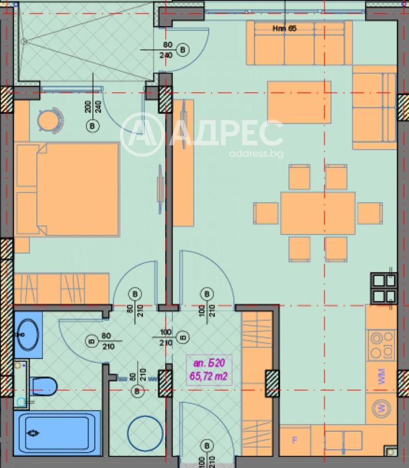 Продава 2-СТАЕН, гр. София, Манастирски ливади, снимка 2 - Апартаменти - 53028643