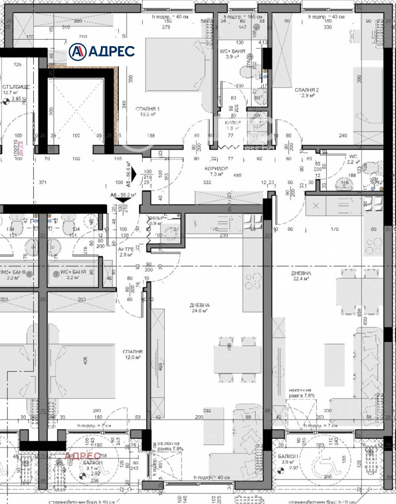 Продава 3-СТАЕН, гр. Варна, Владислав Варненчик 1, снимка 4 - Апартаменти - 51193740