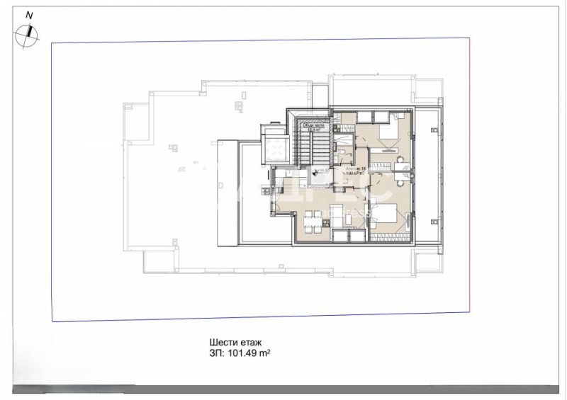Продава 3-СТАЕН, гр. София, област София-град, снимка 11 - Апартаменти - 53441415