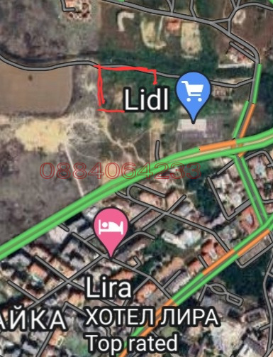 Продава ПАРЦЕЛ, к.к. Слънчев бряг, област Бургас, снимка 2 - Парцели - 52783619