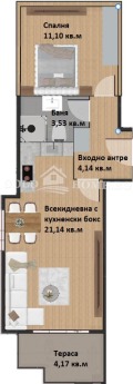 Продава 2-СТАЕН, град Пловдив, Христо Смирненски • 79900 € / 156270.82 лв. • 23103779 2