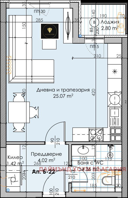 Te koop  Studio Plovdiv , Karsjijaka , 52 m² | 30940191 - afbeelding [2]