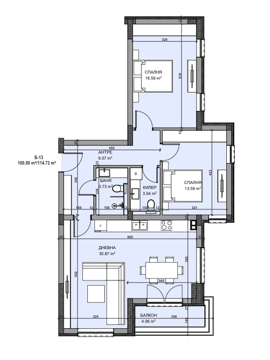 Продава 3-СТАЕН, гр. Варна, Владислав Варненчик 1, снимка 13 - Aпартаменти - 47793154