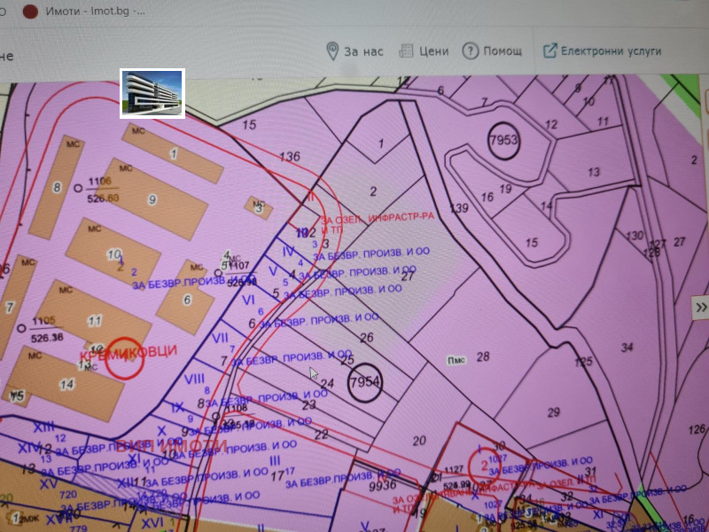 In vendita  Complotto Sofia , Dolni Bogrov , 2056 mq | 90441042 - Immagine [2]