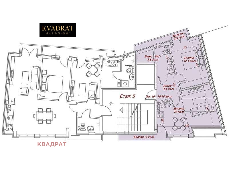 Eladó  1 hálószoba Varna , Pogrebi , 76 négyzetméter | 47111879 - kép [2]