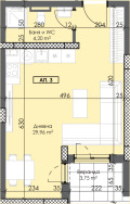 Продава 1-СТАЕН, град Пловдив, Тракия • 62078 € / 121414.01 лв. • 49633323 2