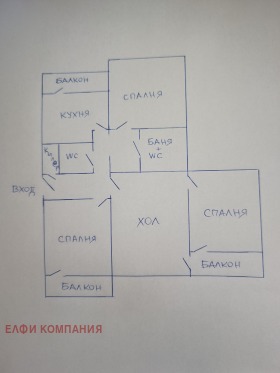 3 υπνοδωμάτια Ηληνδεν, Σοφηια 3