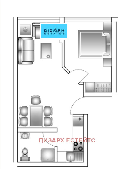 Продава 2-СТАЕН, гр. София, Овча купел, снимка 2 - Aпартаменти - 48098615