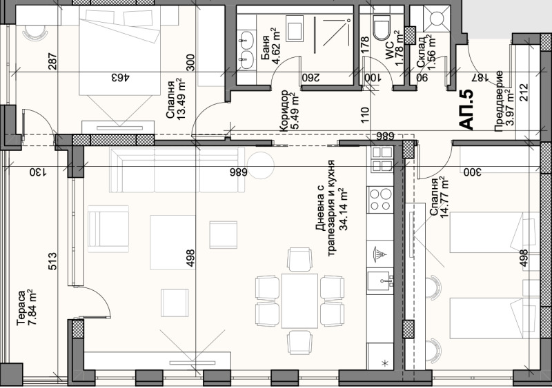 Продава  3-стаен град Пловдив , Кършияка , 124 кв.м | 15631109 - изображение [4]