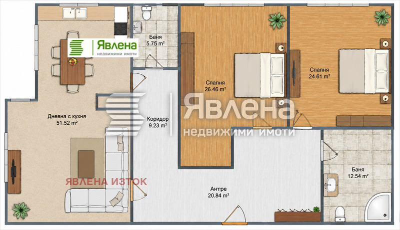 Продава 3-СТАЕН, гр. София, Младост 3
