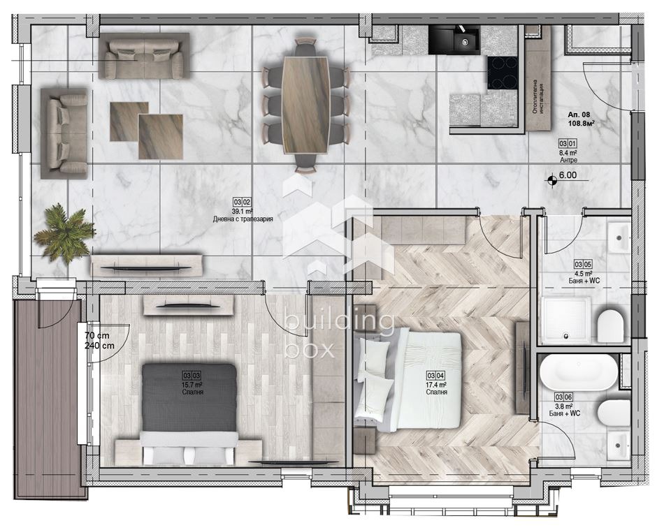 Продава 3-СТАЕН, гр. София, Горна баня, снимка 11 - Апартаменти - 56253771