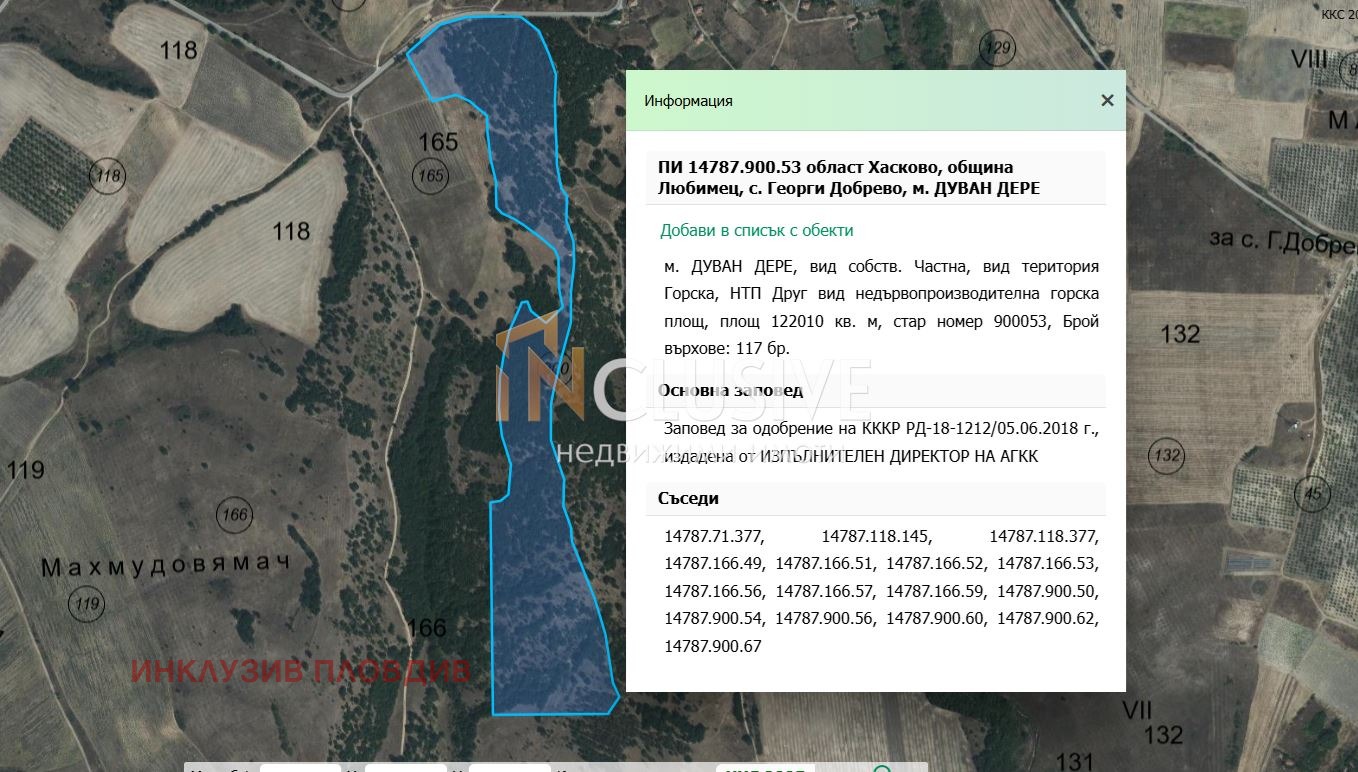 Продава ЗЕМЕДЕЛСКА ЗЕМЯ, с. Георги Добрево, област Хасково, снимка 4 - Земеделска земя - 53860105
