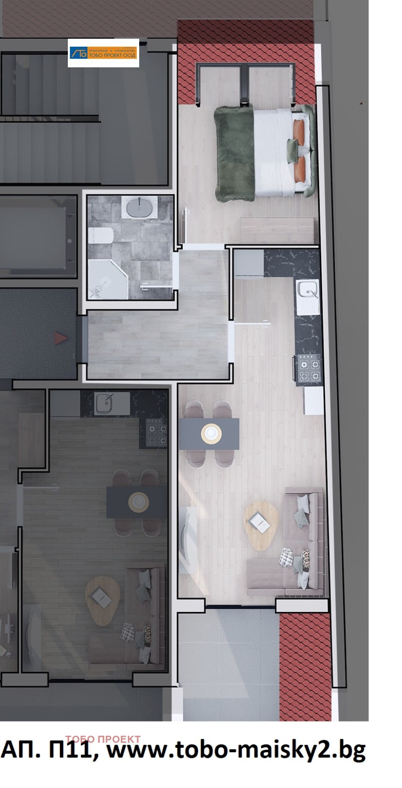 Продава 2-СТАЕН в град София, Люлин 10 - 66 кв.м / 115 574 € » 226 043.10 лв., ТОБО ПРОЕКТ