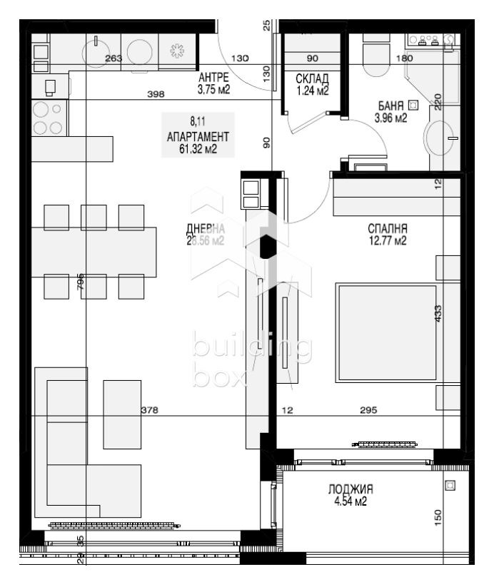 Продава 2-СТАЕН, гр. София, Дианабад, снимка 15 - Aпартаменти - 47631470