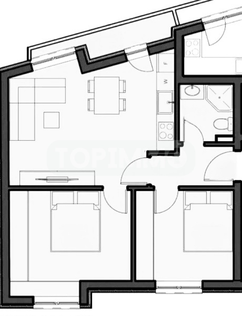 Продается  2 спальни Варна , Погреби , 75 кв.м | 21683861 - изображение [2]