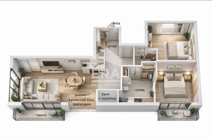 Продава 3-СТАЕН, гр. София, Люлин 3, снимка 6 - Апартаменти - 53122692