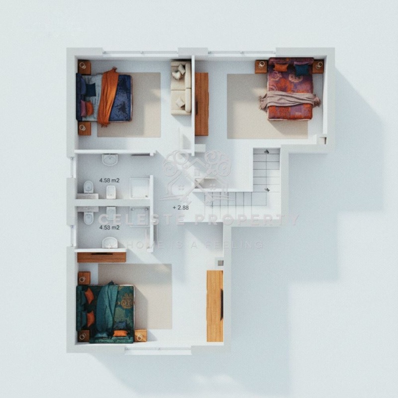 Продава КЪЩА, гр. София, Княжево, снимка 4 - Къщи - 52636836