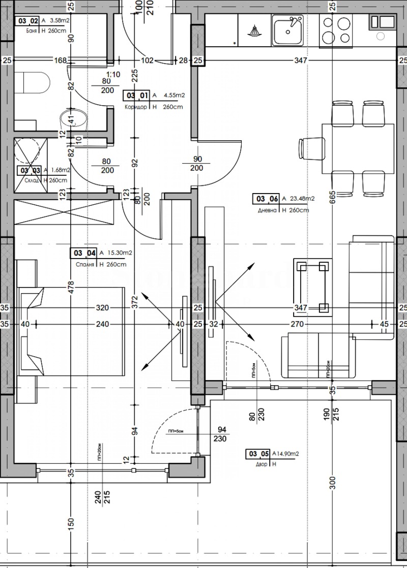 Zu verkaufen  1 Schlafzimmer Plowdiw , Karschijaka , 84 qm | 53828845 - Bild [5]