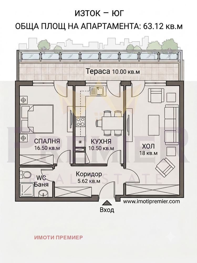 Продава 3-СТАЕН, гр. Варна, Център, снимка 9 - Апартаменти - 55582612