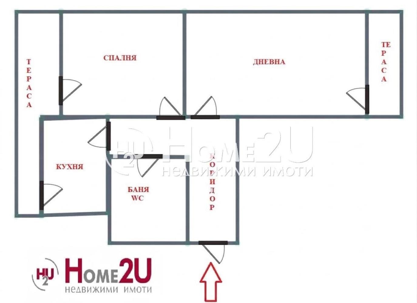 Продава 2-СТАЕН, гр. София, Сухата река, снимка 7 - Апартаменти - 56720270