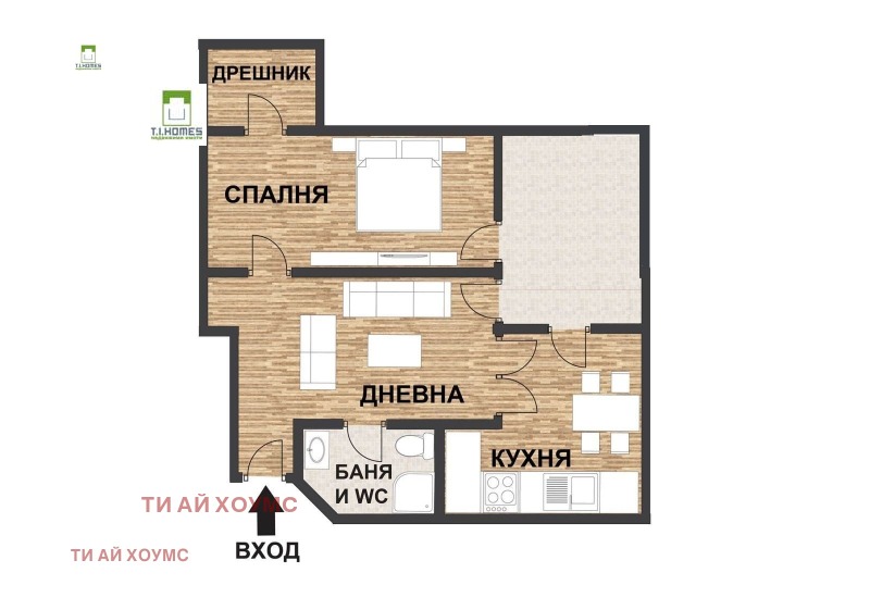 Продава 3-СТАЕН, гр. София, Малинова долина, снимка 16 - Апартаменти - 53021198