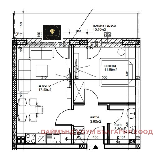 Продаја  1 спаваћа соба Пловдив , Беломорски , 73 м2 | 80671980 - слика [2]