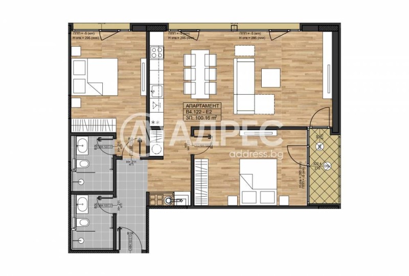 In vendita  2 camere da letto Sofia , Boiana , 124 mq | 18434282 - Immagine [4]