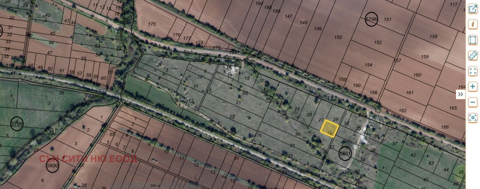 Продава ПАРЦЕЛ, гр. София, с. Локорско, снимка 3 - Парцели - 56461246